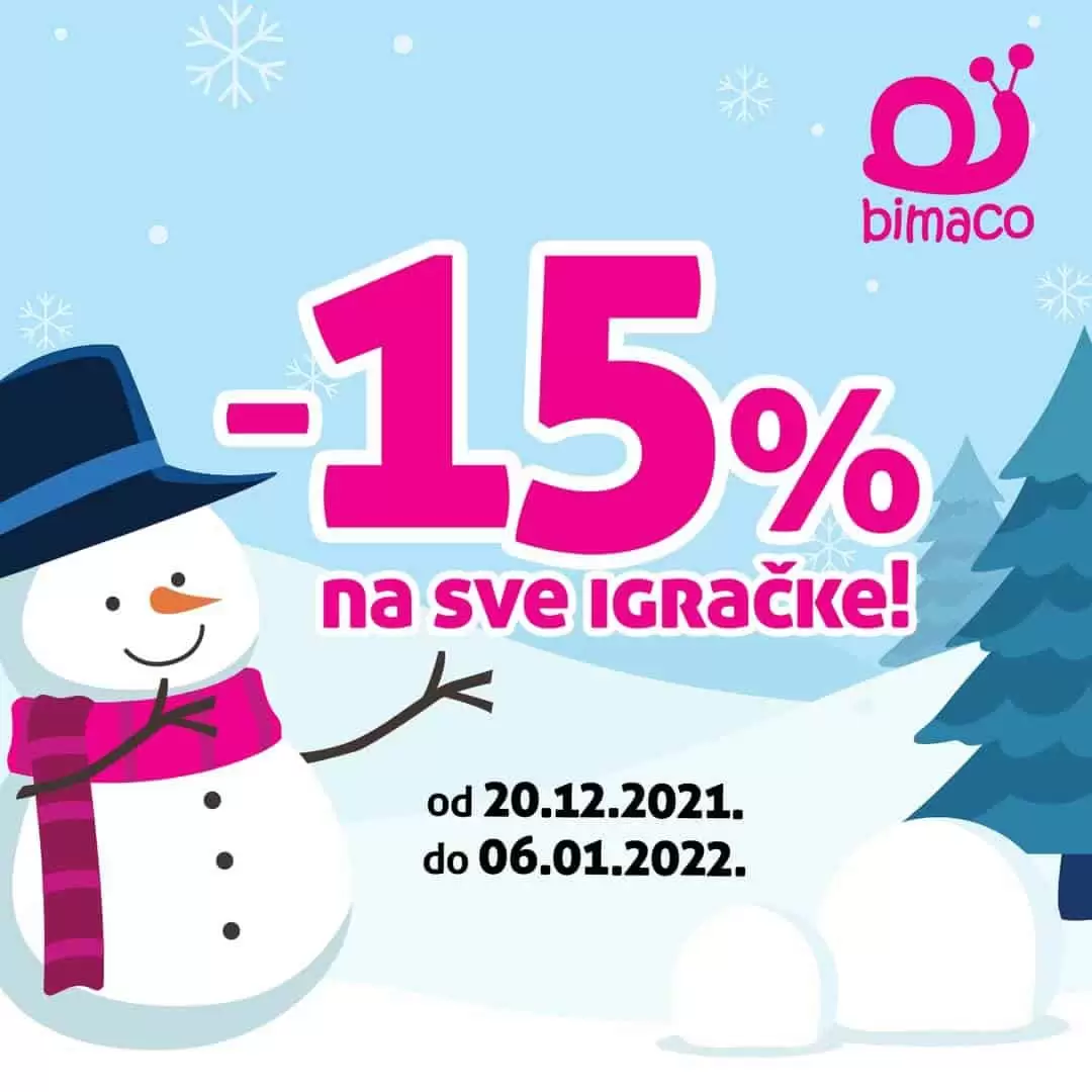 bimaco, bimaco igracke, snizenje igracaka