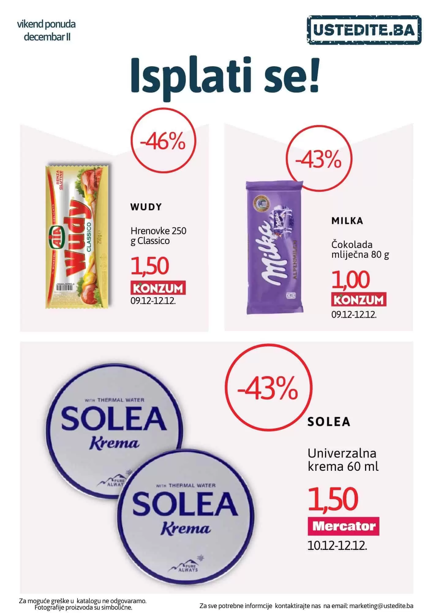 ustedite.ba, ustedi.ba, ustedite, ustedi, snizenje, akcija, snizenja, katalozi i akcije, akcije i katalozi bih, katalozi bih, sva snizenja na jednom mjestu