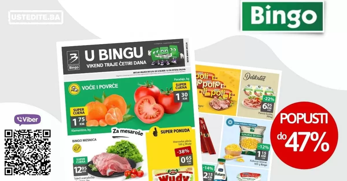 bingo, bingo akcija, bingo popust, bingo katalog, bingo vikend akcija, bingo snizenje, katalozi i akcije, akcije bih, katalozi bih