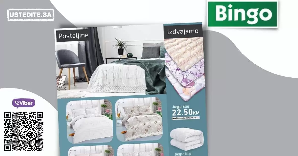 bingo posteljina, bingo jorgan, bingo deka, bingo jastuk, bingo, bingo akcija, bingo popust, bingo katalog, bingo vikend akcija, bingo snizenje, katalozi i akcije, akcije bih, katalozi bih