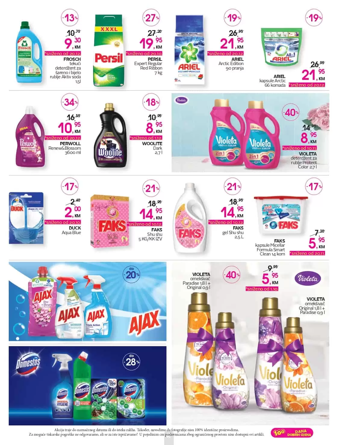 deterdzent za ves, tenci deterdzent za ves, kapsule za ves, kapsule za pranje vesa, faks, faks helizim, ariel, persil