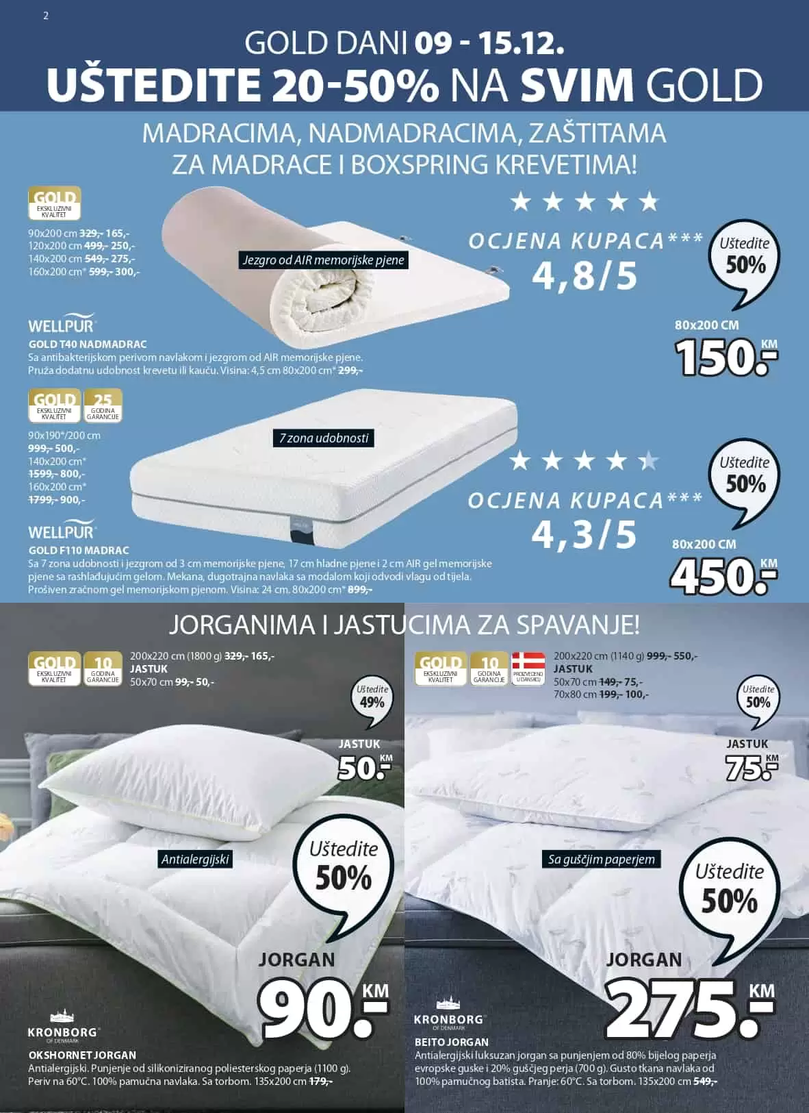 madrac, madrac snizenje, madrac akcija, madrac popusti, madrac katalog, madrac jysk, udobni madrac, koji madrac je najbolji, 
