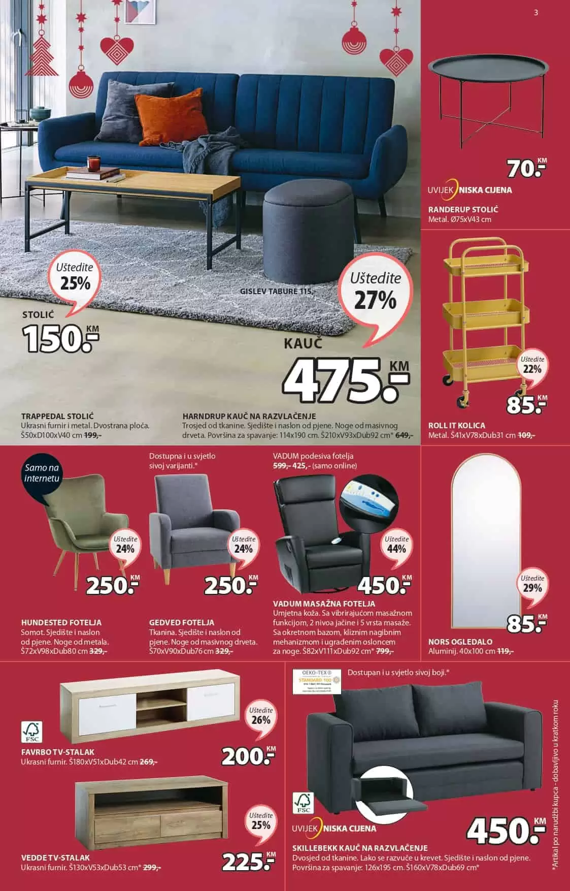 namjestaj, snizenje, outlet, jysk, jysk online, jysk ponuda