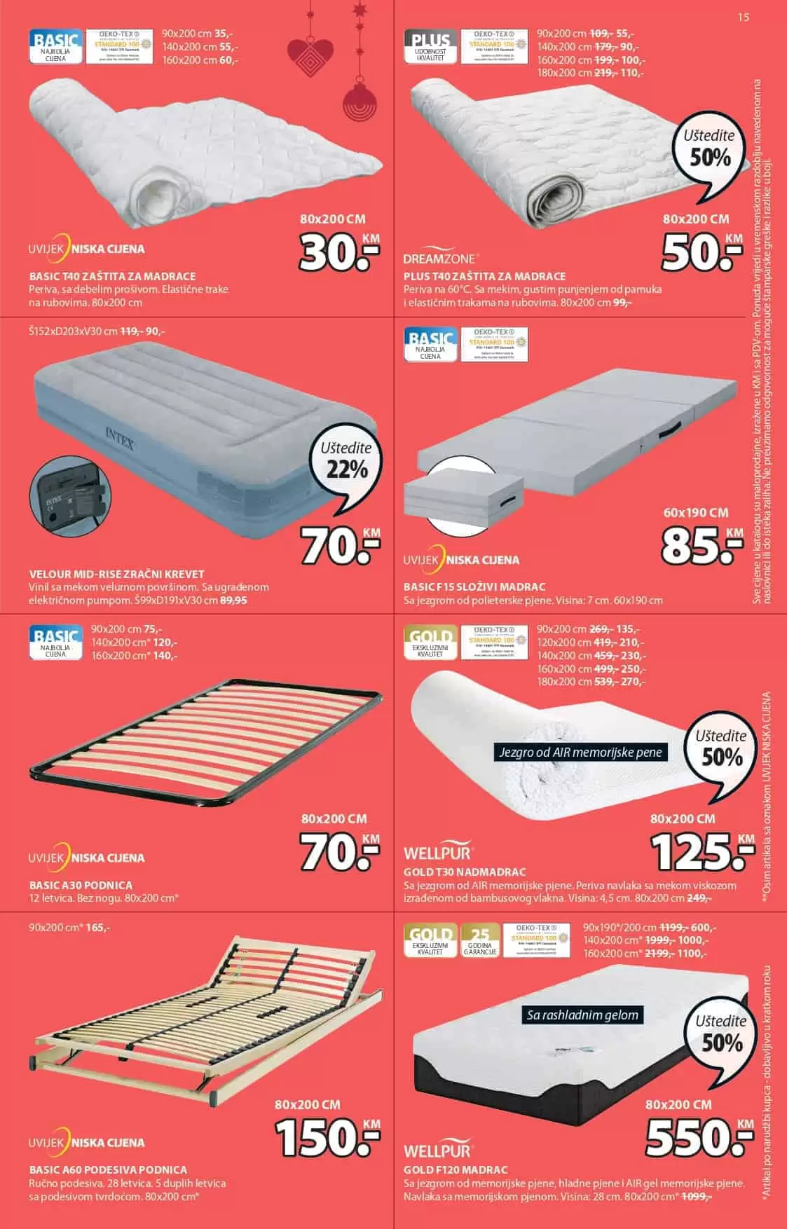 madrac, nadmadrac, jysk madrac, koji madrac je najbolji