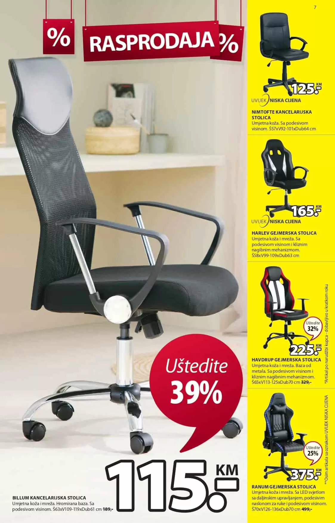 stolica za kompjuter, stolice za kompjuter    fis doboj    radni sto    kreveti sarajevo    prodavnice namjestaja sarajevo