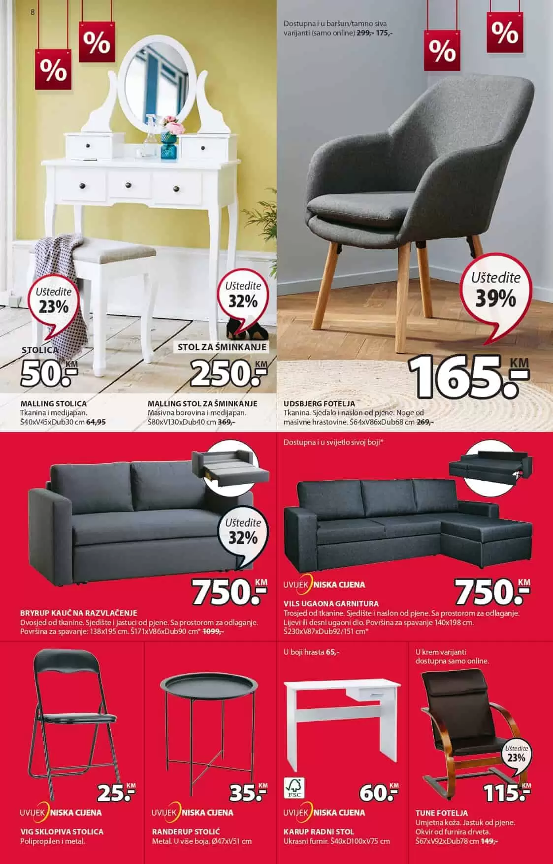 kauc, jysk kauc, crno kauc, sivi kauc, 