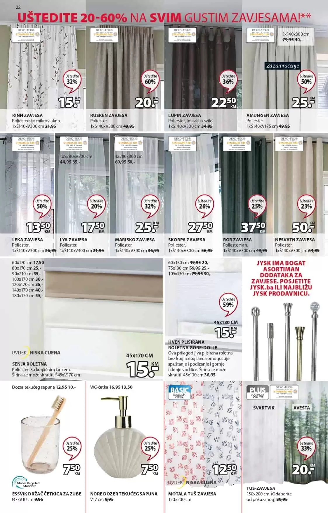 zavjese, zavjese keten, zavjese bijela, zavjese cijena, zavjese akcija