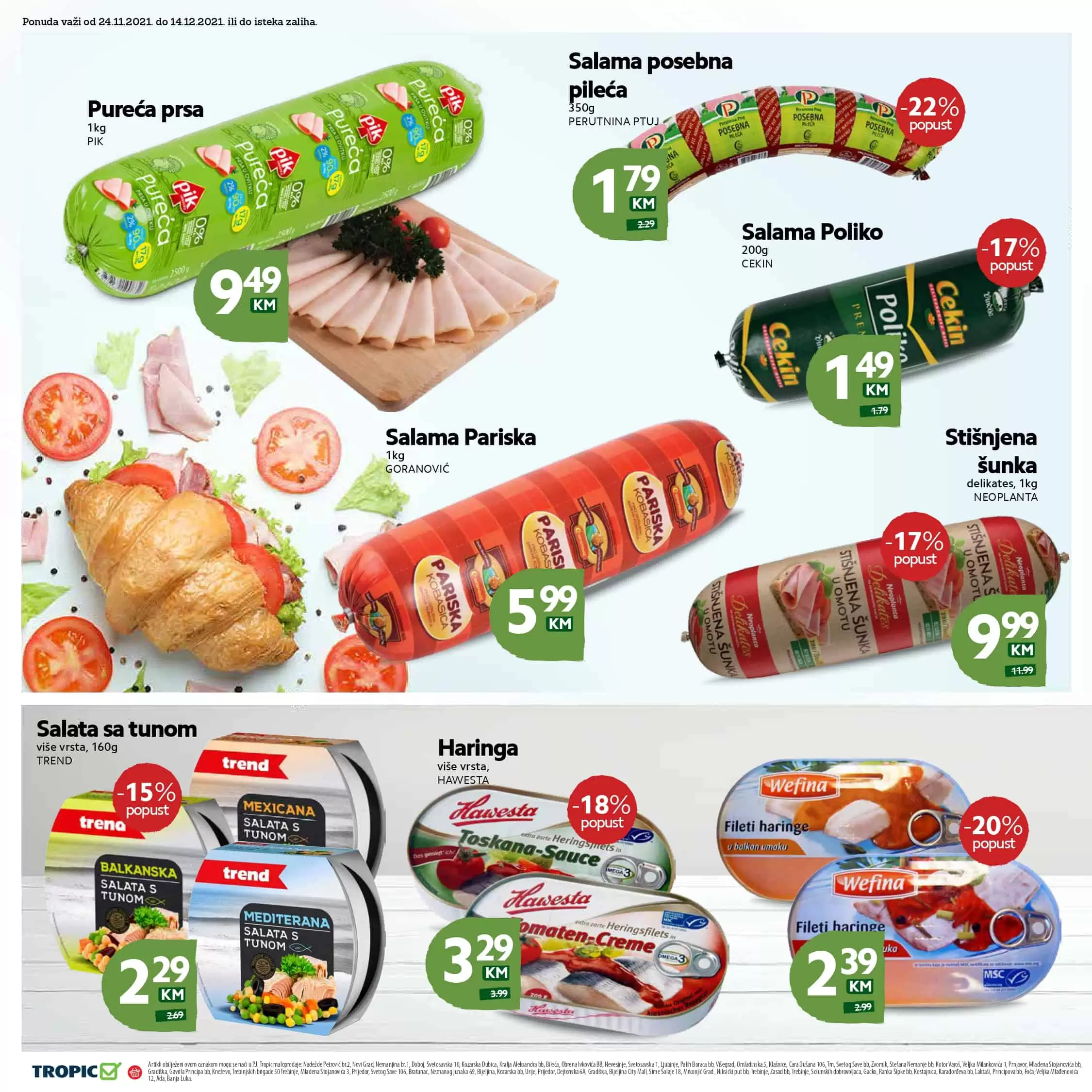 tropic, tropic akcija, tropic snizenje, tropic popust, tropic katalog, tropic akcijski katalog, tropic kataloska akcija, tropic vikend akcija 