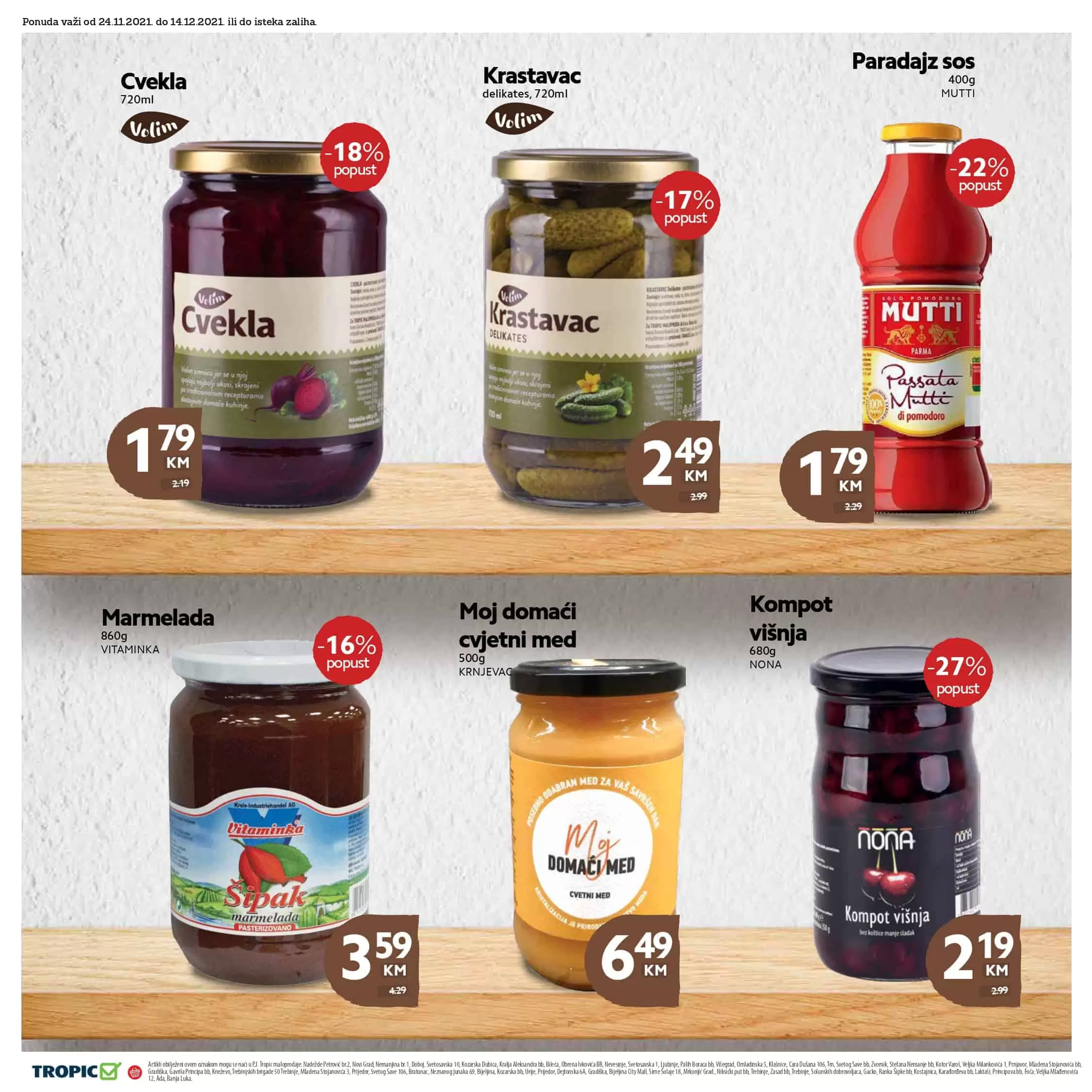 tropic, tropic akcija, tropic snizenje, tropic popust, tropic katalog, tropic akcijski katalog, tropic kataloska akcija, tropic vikend akcija 