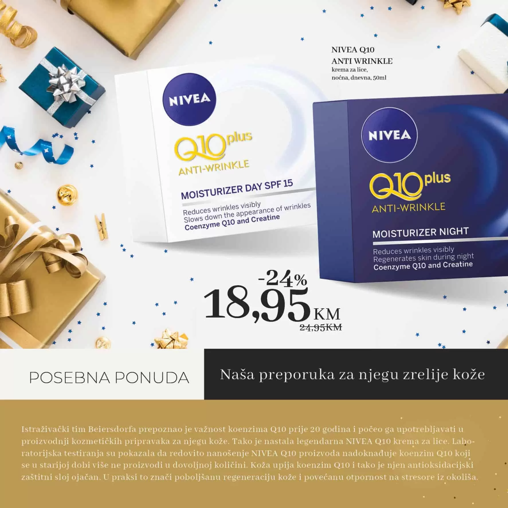 nivea, nivea krema za lice, nivea njega lica, nivea krema cijena, nivea krema akcija, nivea snizenje