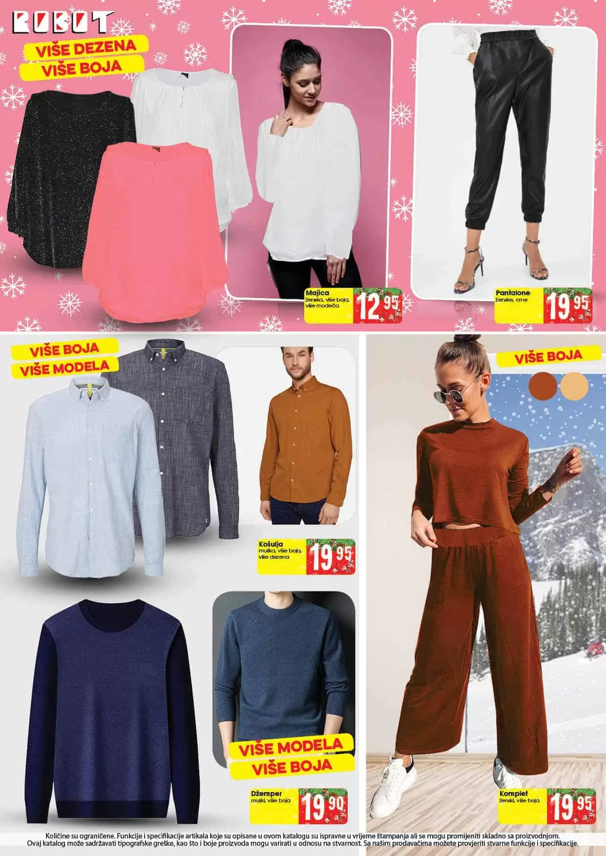 tekstil robot, Robot, Robot snizenje, Robot akcija, Robot popust, Robot katalog, Robot akcije i katalozi, Robot letak, Robot vikend akcija,