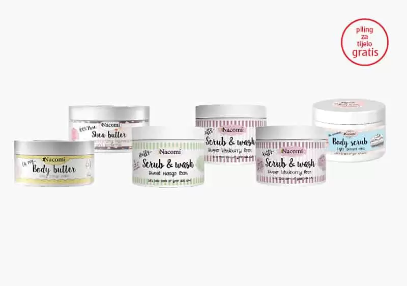 Nacomi, Nacomi cijena, Nacomi akcija, Nacomi popust, Nacomi katalog, Nacomi piling za tijelo, Nacomi puter za tijelo