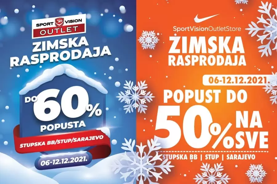 sport vision, outlet sport vision, sport vision outlet snizenje 70%, nike outlet snizenje 70%