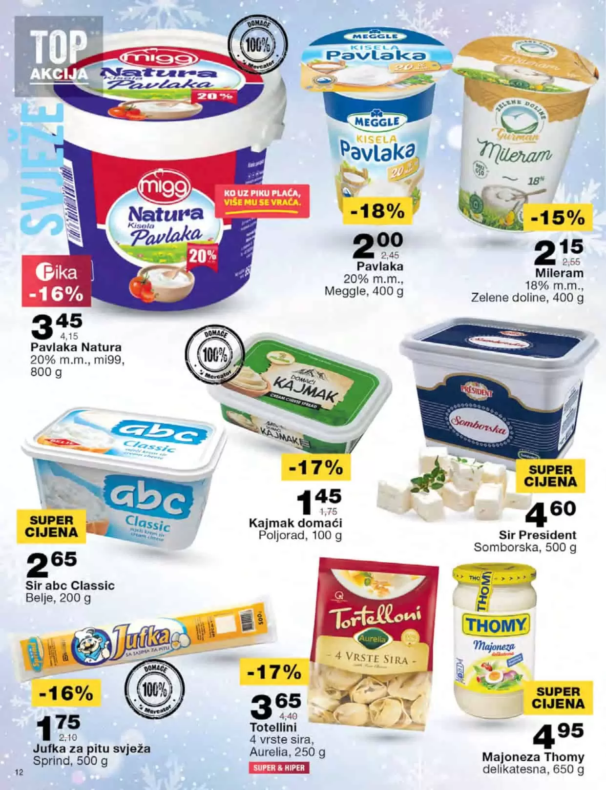 abc sir cijena, abc sir akcija