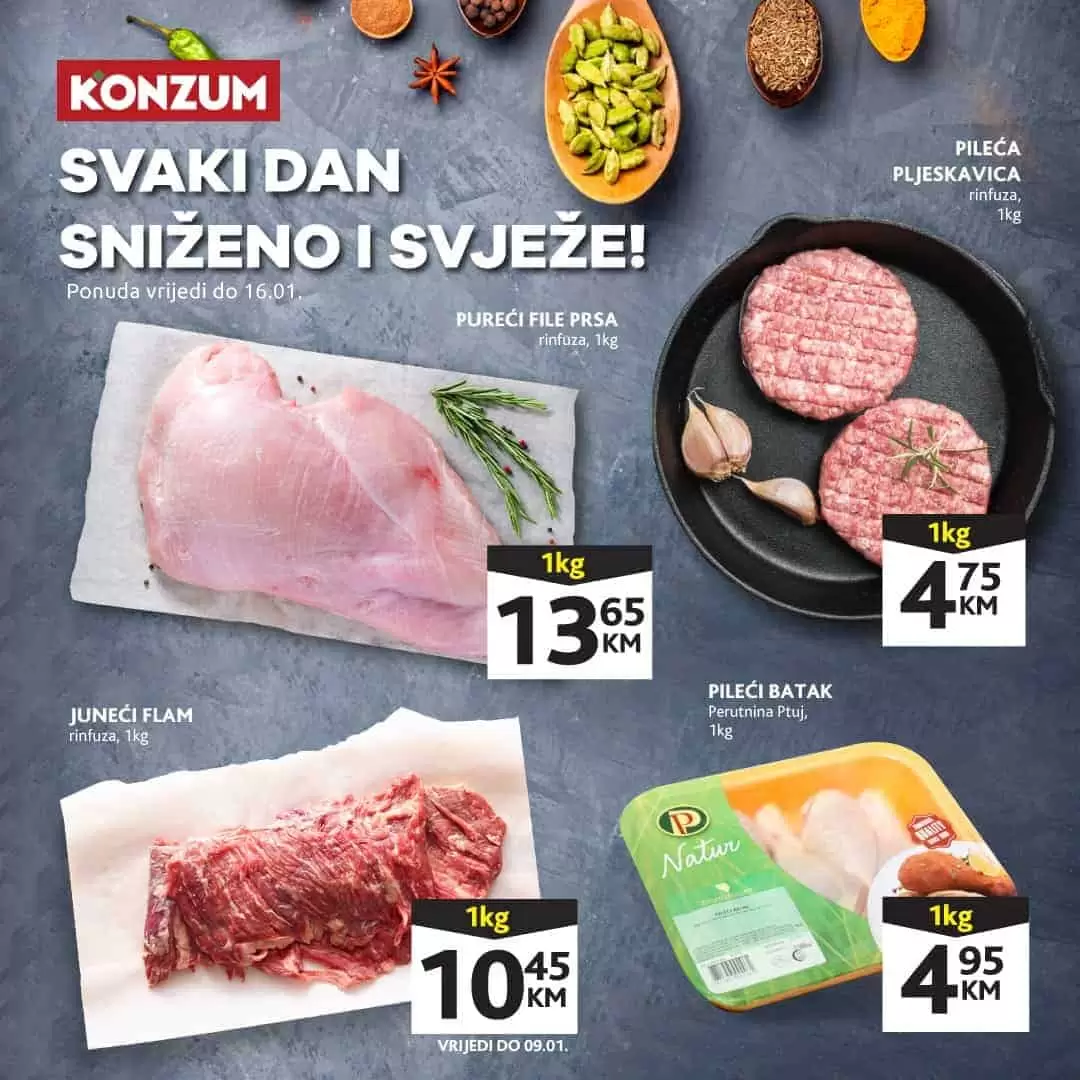 crveno meso, piletina, konzum, konzum snizenje, konzum akcija, konzum katalog, konzum akcije i katalozi, akcije i katalozi, konzum vikend akcija, vikend katalog konzum, kataloska akcija konzum, akcijski katalog konzum, konzum kataloska akcija, konzum akcijska ponuda, konzum sarajevo, konzum mostar, konzum zenica, konzum tuzla, konzum banja luka, konzum vikend