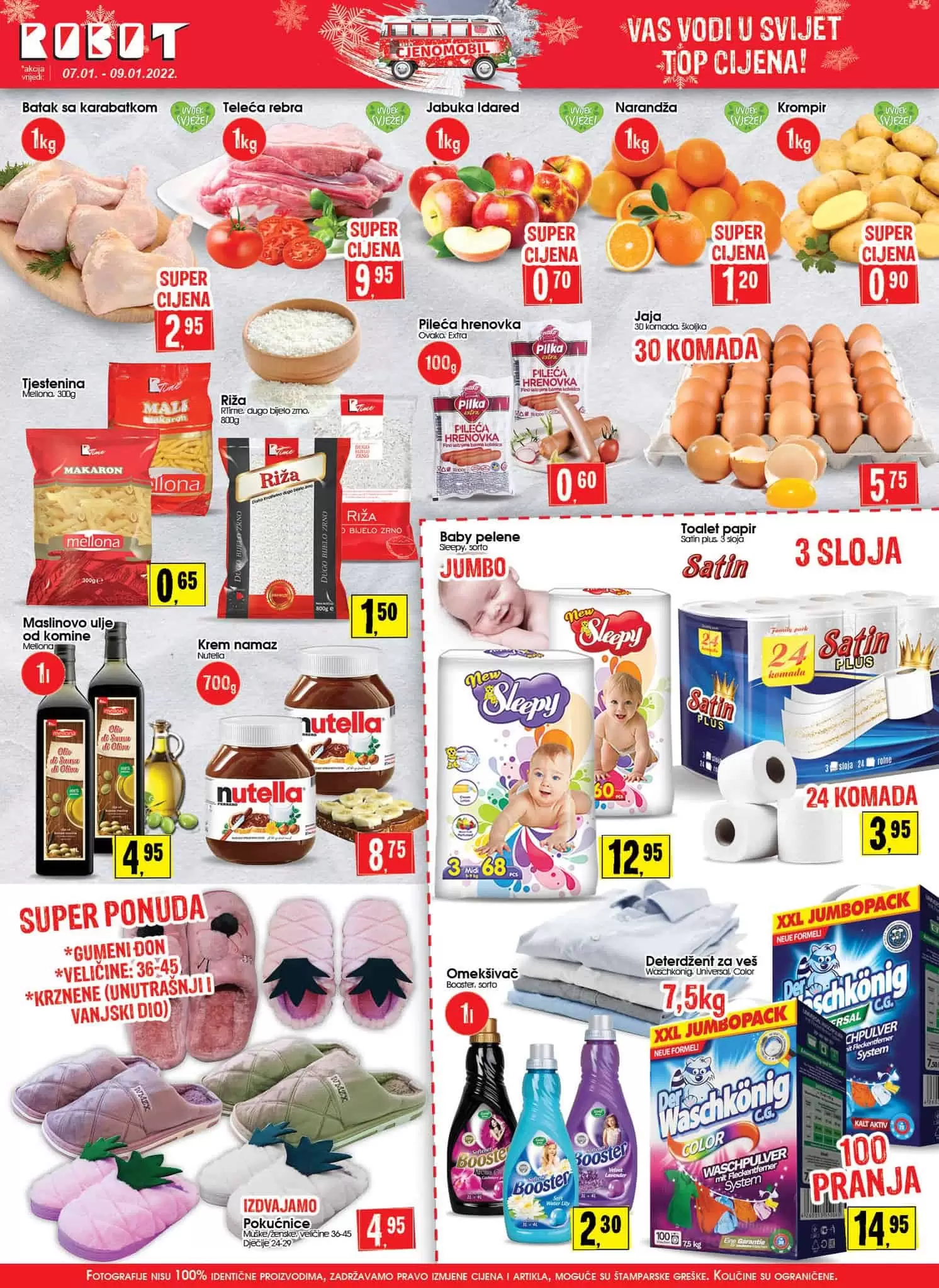 Robot, Robot snizenje, Robot akcija, Robot popust, Robot katalog, Robot akcije i katalozi, Robot letak, Robot vikend akcija,