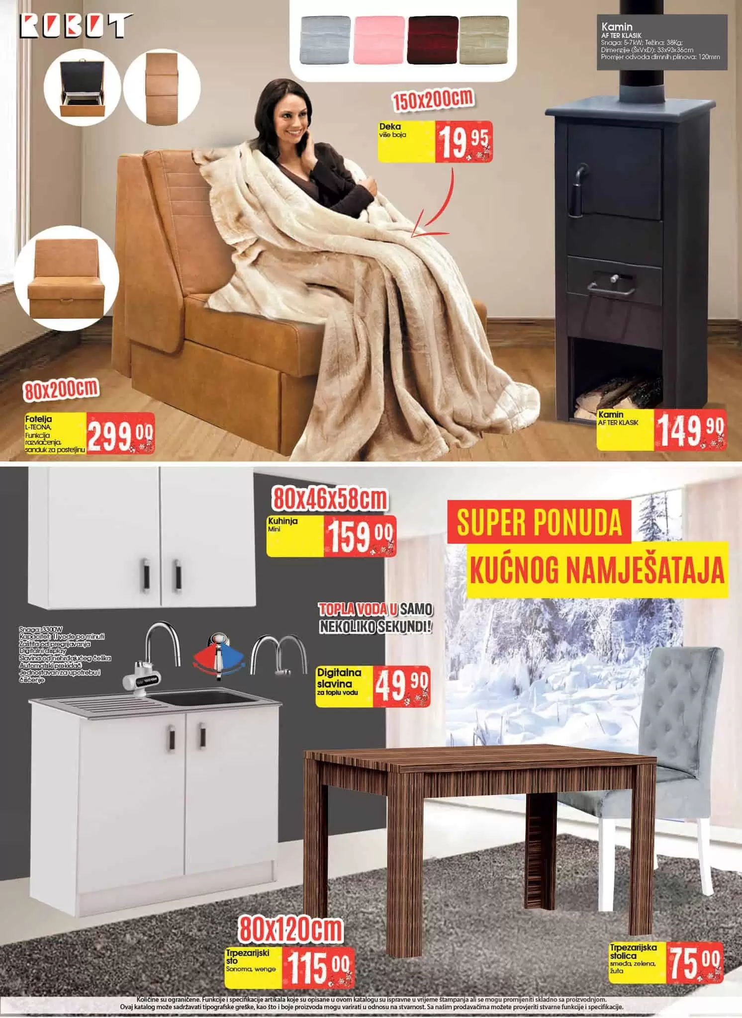 Robot, Robot snizenje, Robot akcija, Robot popust, Robot katalog, Robot akcije i katalozi, Robot letak, Robot vikend akcija,