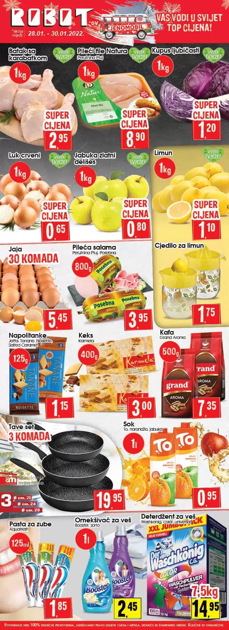 Robot, Robot snizenje, Robot akcija, Robot popust, Robot katalog, Robot akcije i katalozi, Robot letak, Robot vikend akcija,