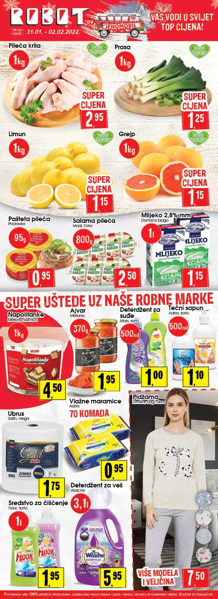 Robot, Robot snizenje, Robot akcija, Robot popust, Robot katalog, Robot akcije i katalozi, Robot letak, Robot vikend akcija,