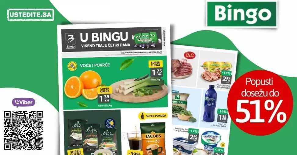 bingo, bingo akcija, bingo popust, bingo katalog, bingo vikend akcija, bingo snizenje, katalozi i akcije, akcije bih, katalozi bih