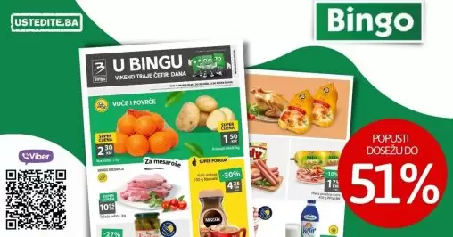 Bingo, Bingo katalog, Bingo akcija, Bingo snizenje, Bingo akcije i katalozi, Bingo vikend akcija, Bingo akcijski katalog, Bingo kataloska akcija, Bingo tuzla, Bingo sarajevo, Bingo zenica, Bingo mostar, Bingo Kralj dobrih cijena,