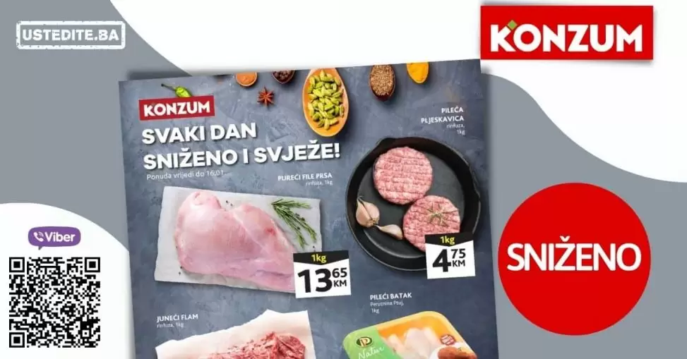 crveno meso, piletina, konzum, konzum snizenje, konzum akcija, konzum katalog, konzum akcije i katalozi, akcije i katalozi, konzum vikend akcija, vikend katalog konzum, kataloska akcija konzum, akcijski katalog konzum, konzum kataloska akcija, konzum akcijska ponuda, konzum sarajevo, konzum mostar, konzum zenica, konzum tuzla, konzum banja luka, konzum vikend