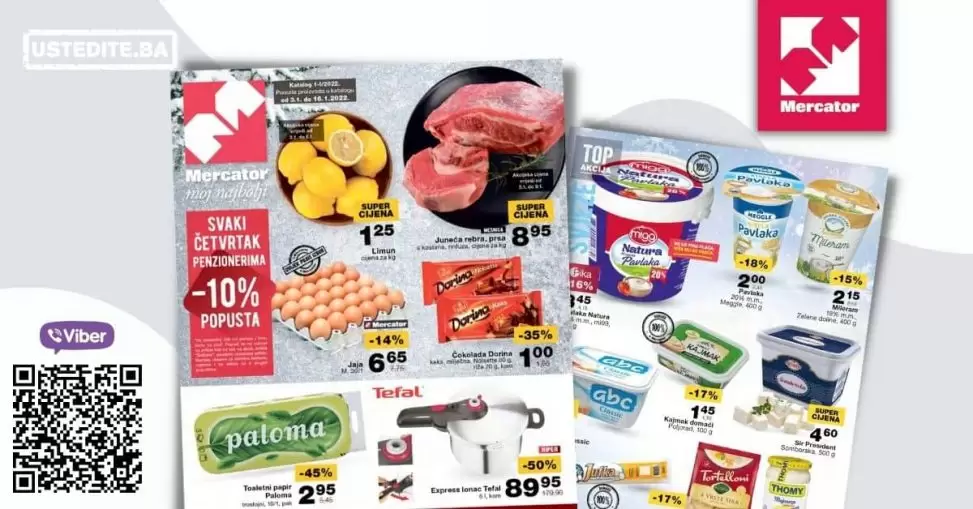 Mercator, Mercator snizenje, Mercator akcija, Mercator popust, Mercator katalog, Mercator letak, Mercator akcijski katalog, Mercator kataloska akcija, Mercator lozionicka, Mercator akcije i katalozi, katalozi u bih, akcije u bih