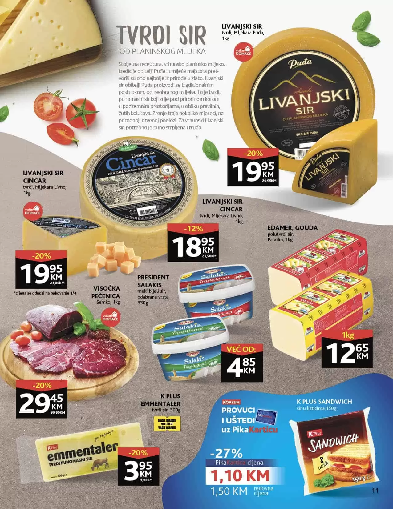 Konzum kataloška akcija 31.01-13.02.2022. godine