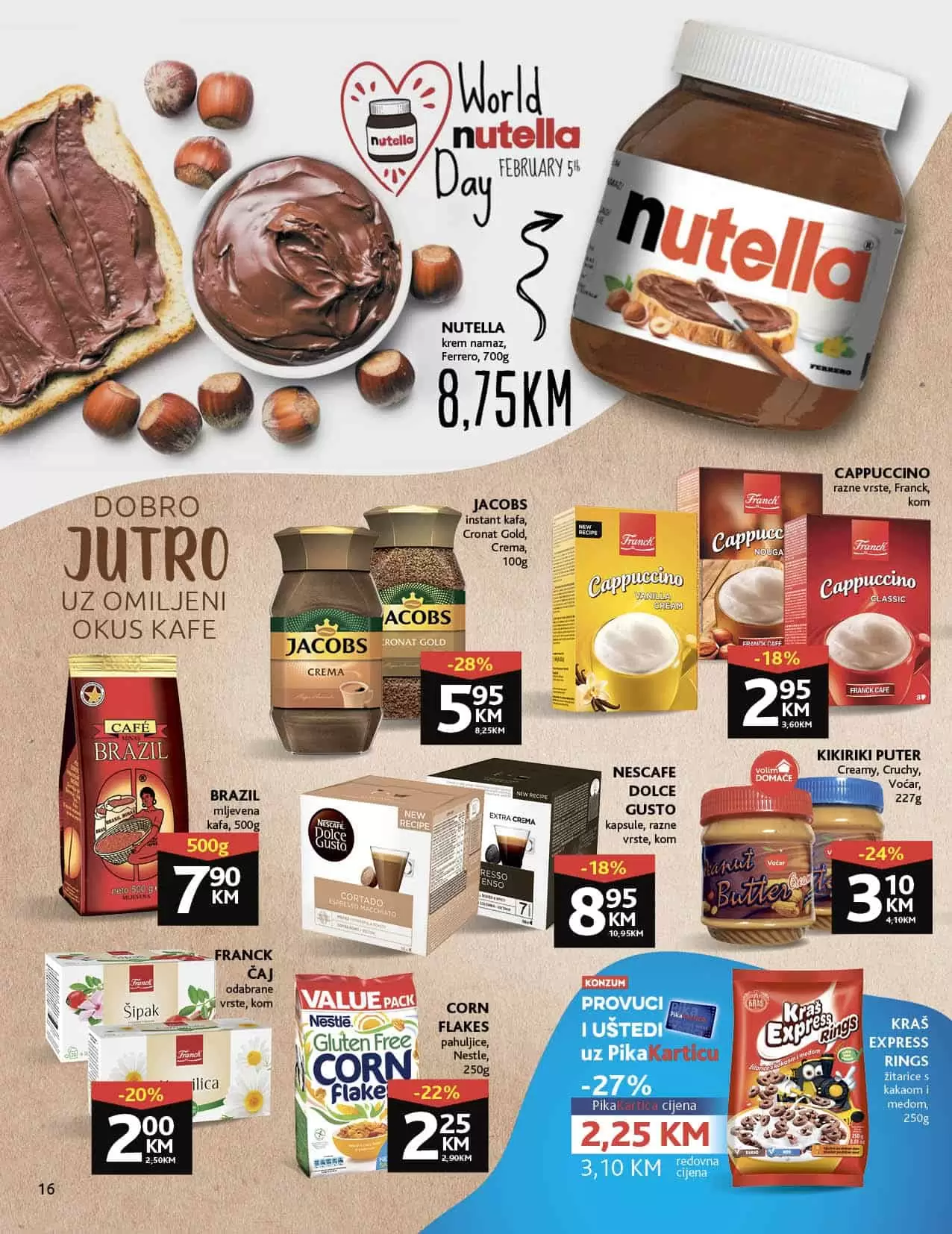 Konzum kataloška akcija 31.01-13.02.2022. godine