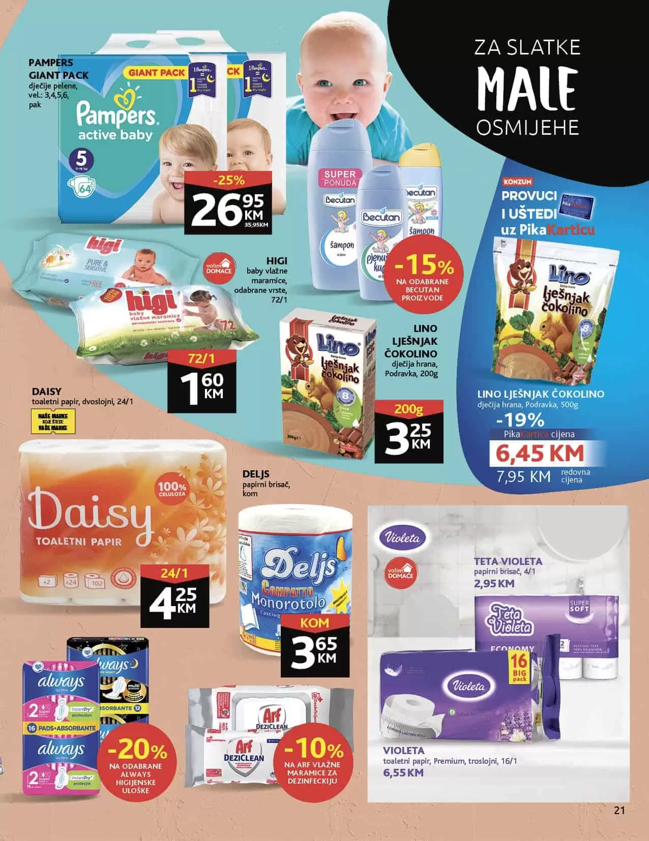 Konzum kataloška akcija 31.01-13.02.2022. godine