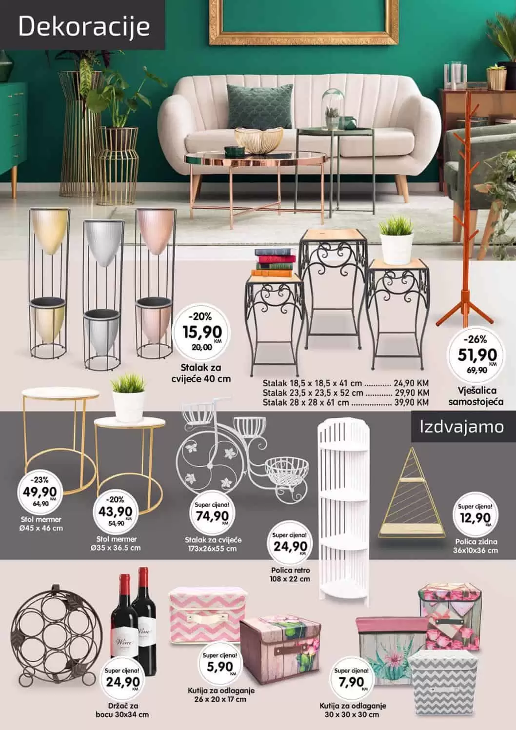 dekoracije, dekorativni predmeti, bingo, bingo akcija, bingo popust, bingo katalog, bingo vikend akcija, bingo snizenje, katalozi i akcije, akcije bih, katalozi bih