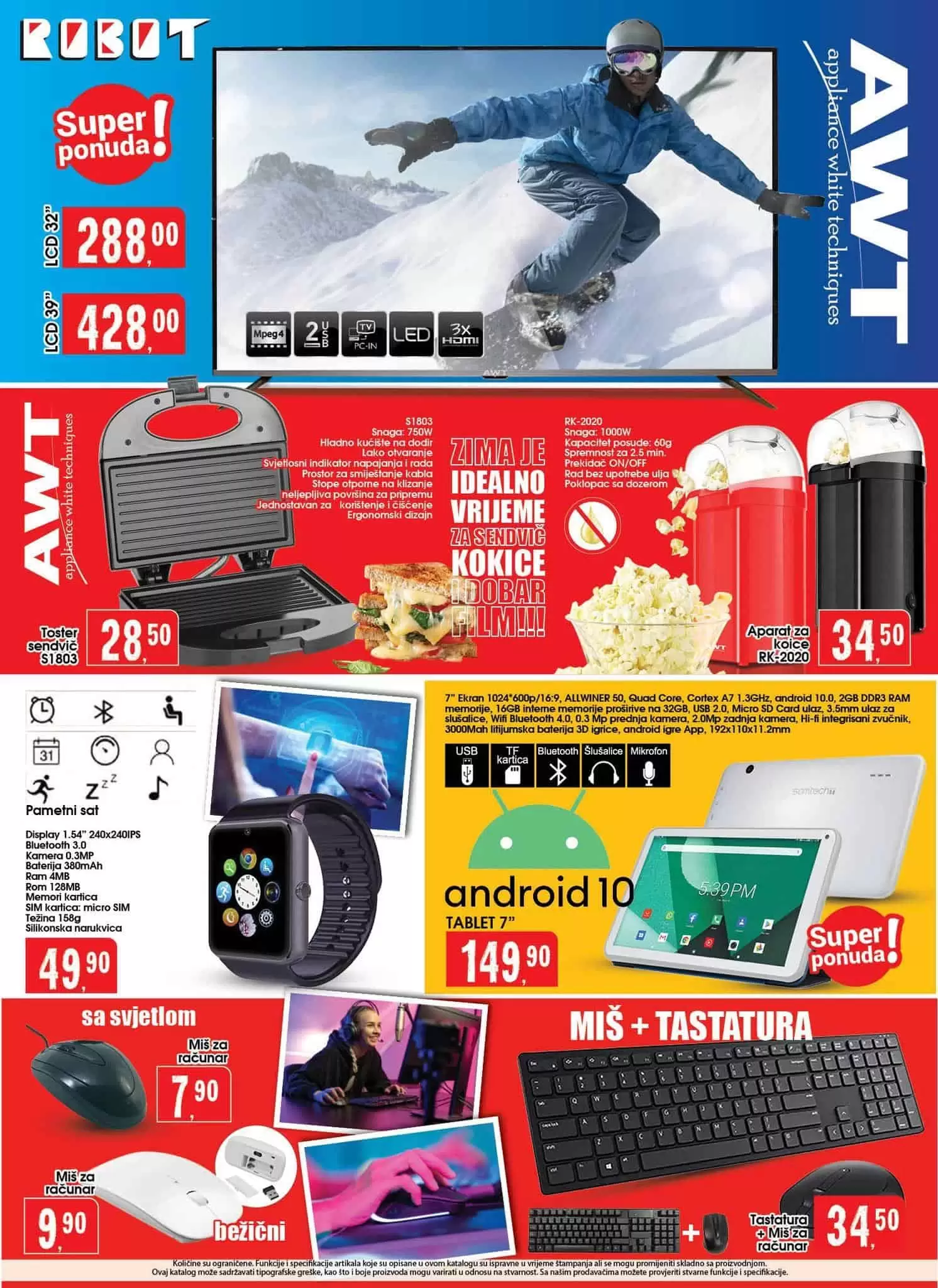 Robot, Robot snizenje, Robot akcija, Robot popust, Robot katalog, Robot akcije i katalozi, Robot letak, Robot vikend akcija,