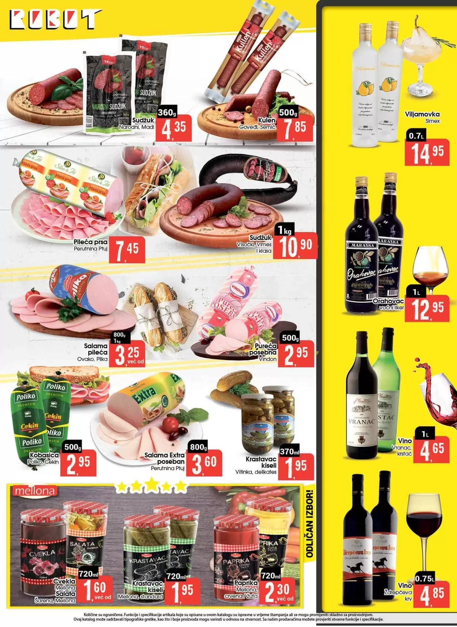 Robot, Robot snizenje, Robot akcija, Robot popust, Robot katalog, Robot akcije i katalozi, Robot letak, Robot vikend akcija,