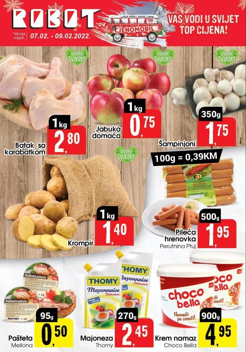 Robot, Robot snizenje, Robot akcija, Robot popust, Robot katalog, Robot akcije i katalozi, Robot letak, Robot vikend akcija,