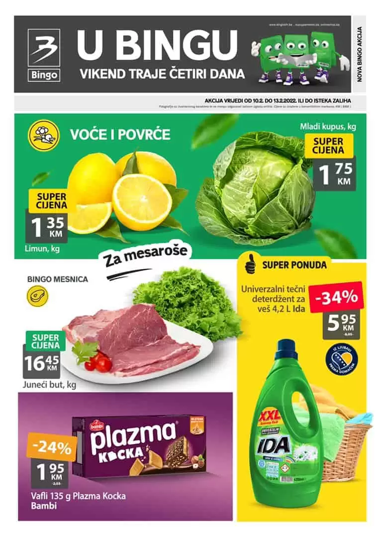 bingo, bingo akcija, bingo popust, bingo katalog, bingo vikend akcija, bingo snizenje, katalozi i akcije, akcije bih, katalozi bih 
