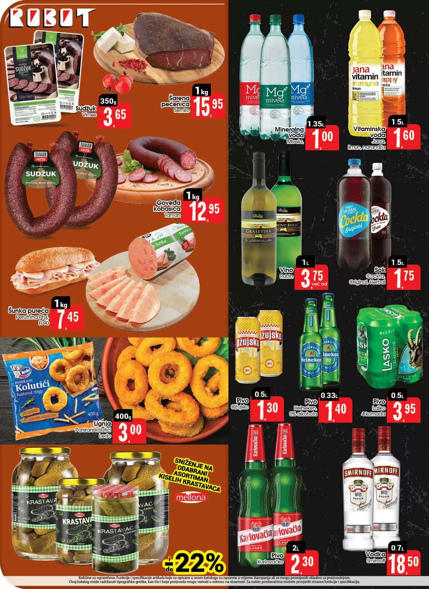 Robot, Robot snizenje, Robot akcija, Robot popust, Robot katalog, Robot akcije i katalozi, Robot letak, Robot vikend akcija,