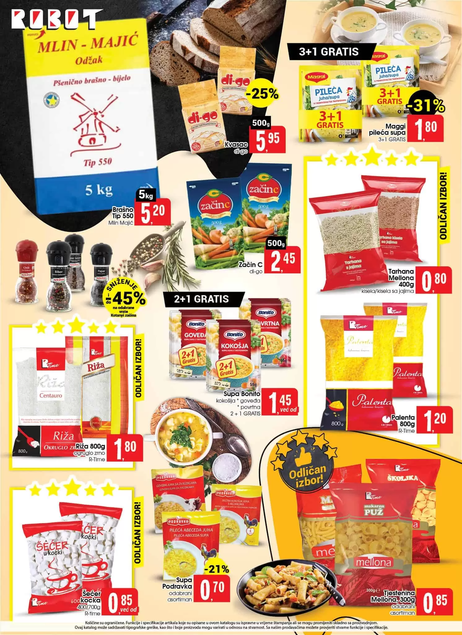Robot, Robot snizenje, Robot akcija, Robot popust, Robot katalog, Robot akcije i katalozi, Robot letak, Robot vikend akcija,