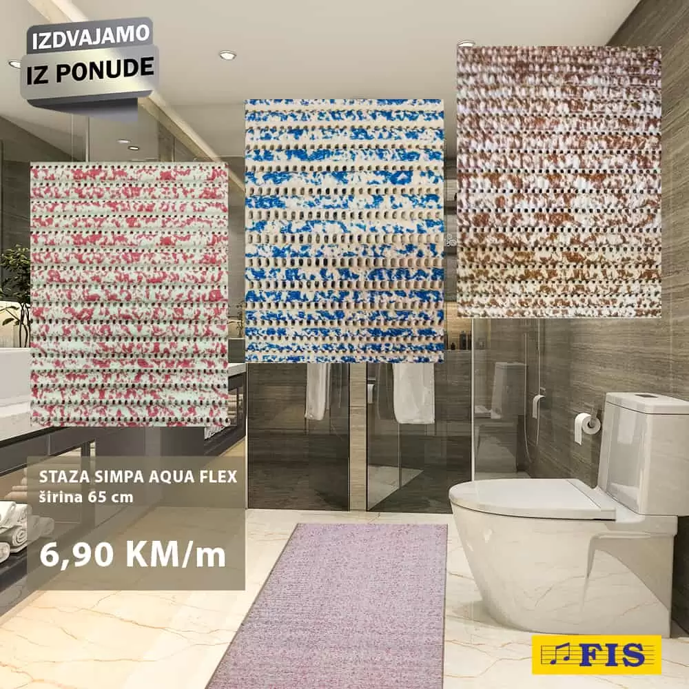 staze, staze za kupatilo, fis, fis staze, fis sve za kupatilo