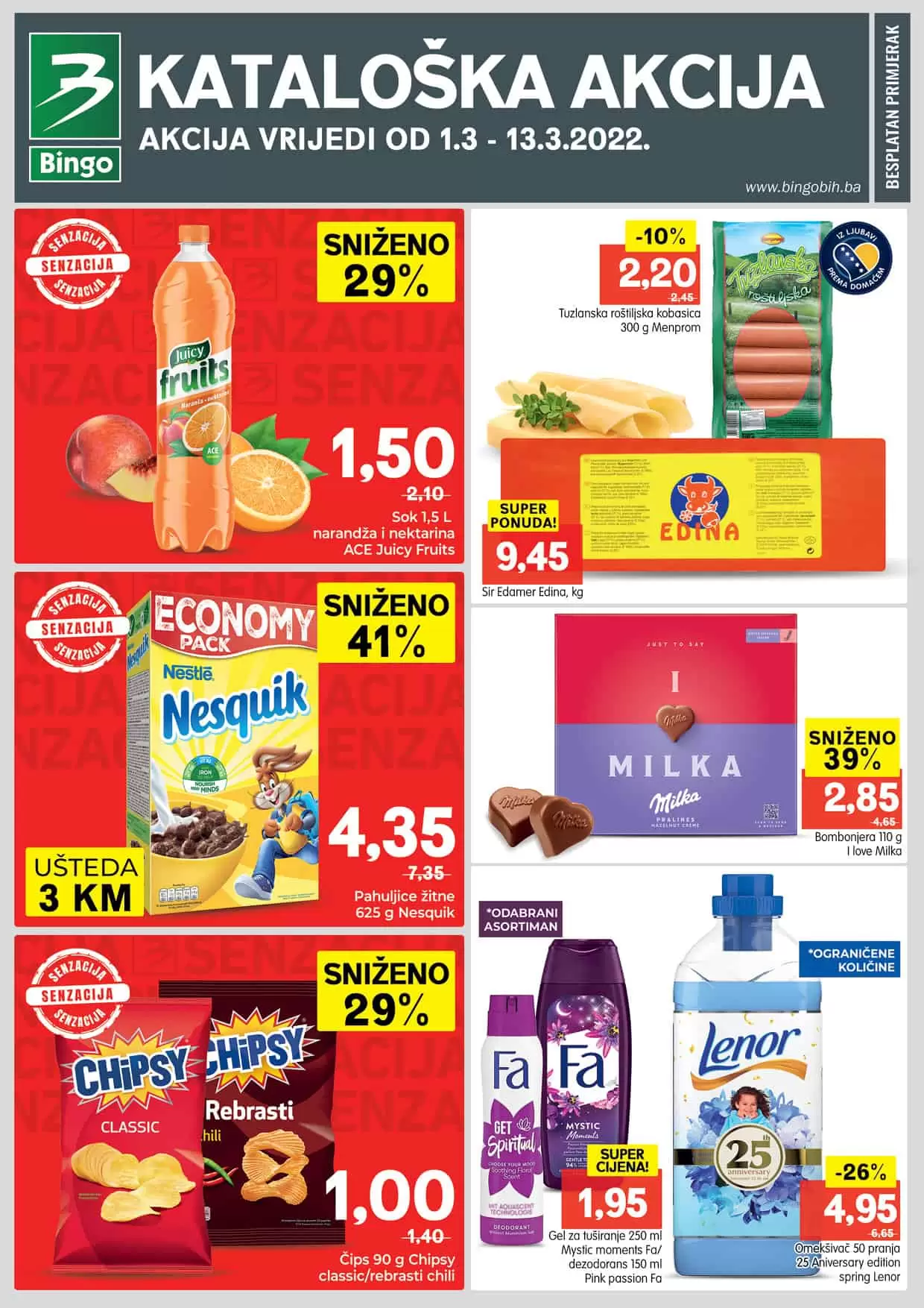 bingo, bingo akcija, bingo popust, bingo katalog, bingo vikend akcija, bingo snizenje, katalozi i akcije, akcije bih, katalozi bih 