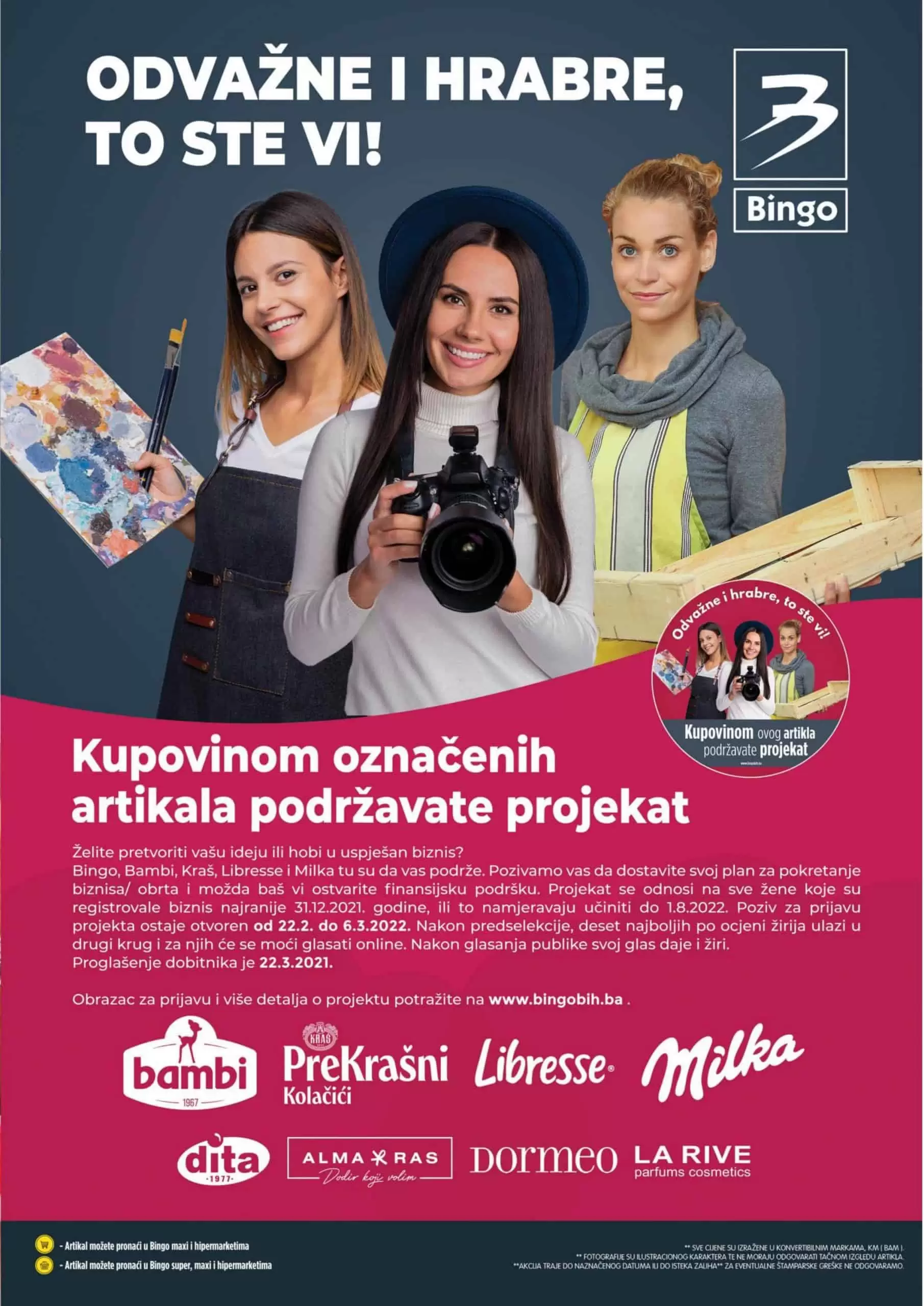 8 mart, poklon za 8 mart, bingo, bingo akcija, bingo popust, bingo katalog, bingo vikend akcija, bingo snizenje, katalozi i akcije, akcije bih, katalozi bih