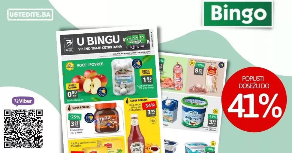 Bingo, Bingo katalog, Bingo akcija, Bingo snizenje, Bingo akcije i katalozi, Bingo vikend akcija, Bingo akcijski katalog, Bingo kataloska akcija, Bingo tuzla, Bingo sarajevo, Bingo zenica, Bingo mostar, Bingo Kralj dobrih cijena, Bingo city centar tuzla, bingo rodjendan