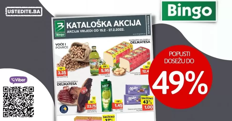 bingo, bingo akcija, bingo popust, bingo katalog, bingo vikend akcija, bingo snizenje, katalozi i akcije, akcije bih, katalozi bih