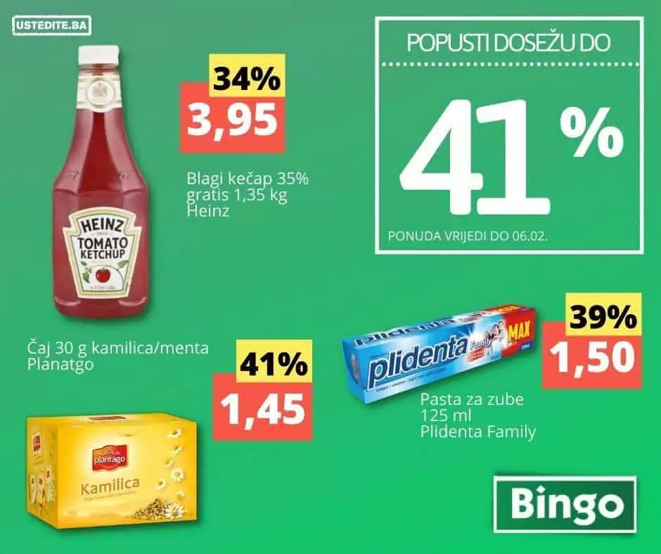 Bingo, Bingo katalog, Bingo akcija, Bingo snizenje, Bingo akcije i katalozi, Bingo vikend akcija, Bingo akcijski katalog, Bingo kataloska akcija, Bingo tuzla, Bingo sarajevo, Bingo zenica, Bingo mostar, Bingo Kralj dobrih cijena, bingo tekstil, bingo odjeca, bingo djecija odjeca, bingo obuca, bingo jelka, binho novogodisnji asortiman, bingo jelen, bingo lampice