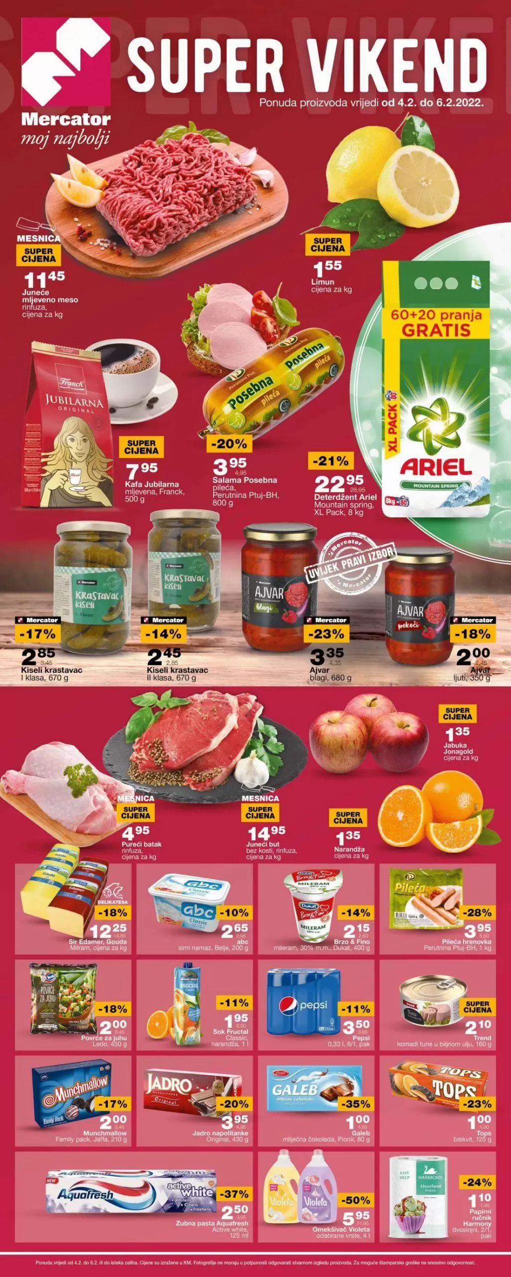 Mercator, Mercator snizenje, Mercator akcija, Mercator popust, Mercator katalog, Mercator letak, Mercator akcijski katalog, Mercator kataloska akcija, Mercator lozionicka, Mercator akcije i katalozi, katalozi u bih, akcije u bih