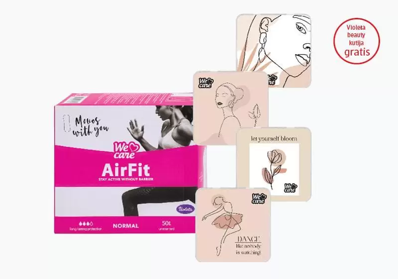 violeta ulosci, airfit violeta