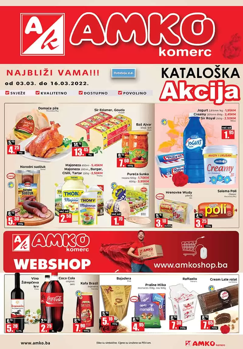 amko, amko snizenje, amko akcija, amko popust, amko kataloska akcija, amko akcijski katalog, amko popust, amko vikend akcija