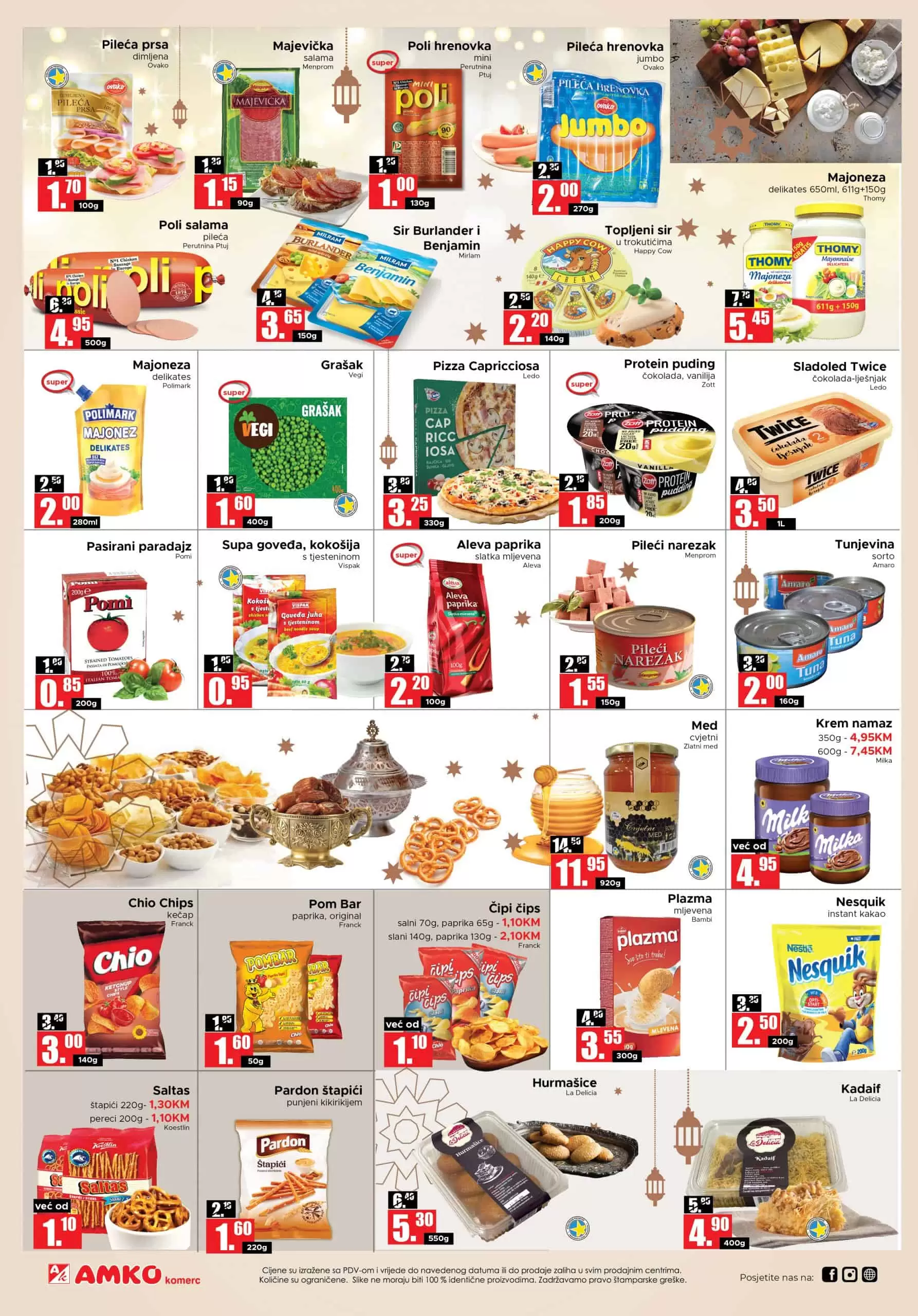 Nova Amko kataloška akcija donosi nam super cijene! Popusti dosežu ii do 59%! 