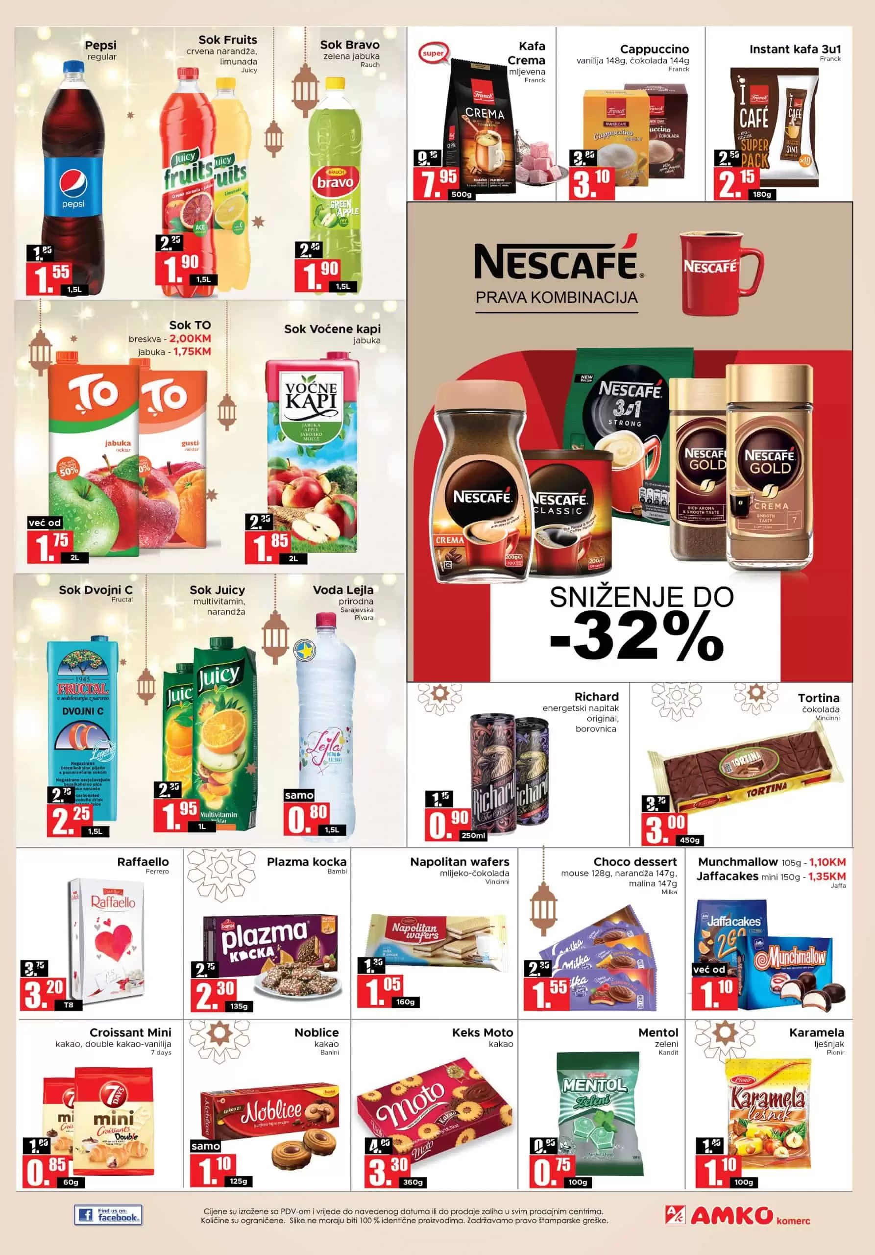 Nova Amko kataloška akcija donosi nam super cijene! Popusti dosežu ii do 59%! 