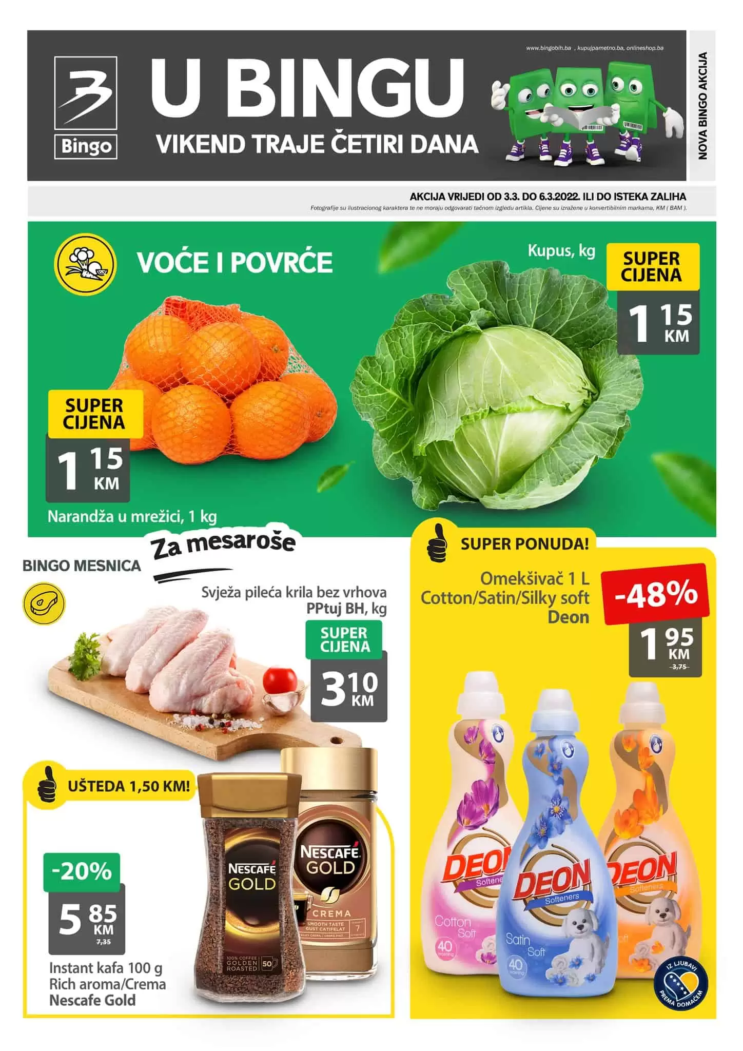 bingo, bingo akcija, bingo popust, bingo katalog, bingo vikend akcija, bingo snizenje, katalozi i akcije, akcije bih, katalozi bih