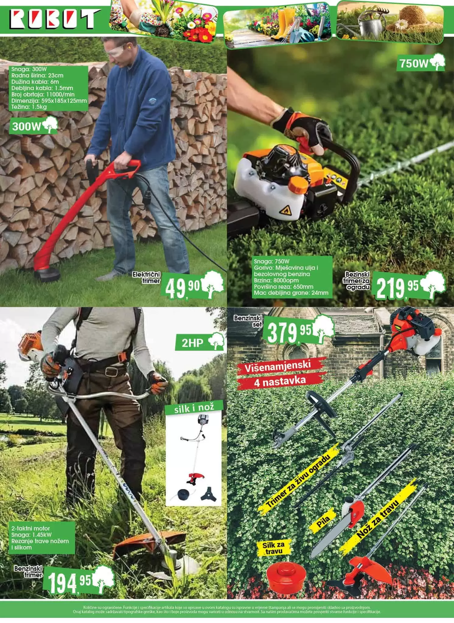 Eketrični trimer već od 49,90 KM. Robot super akcija! 
